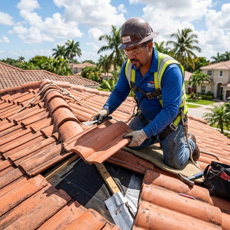Tile Roof Repair Miami 2 contractor_inspecting_tile