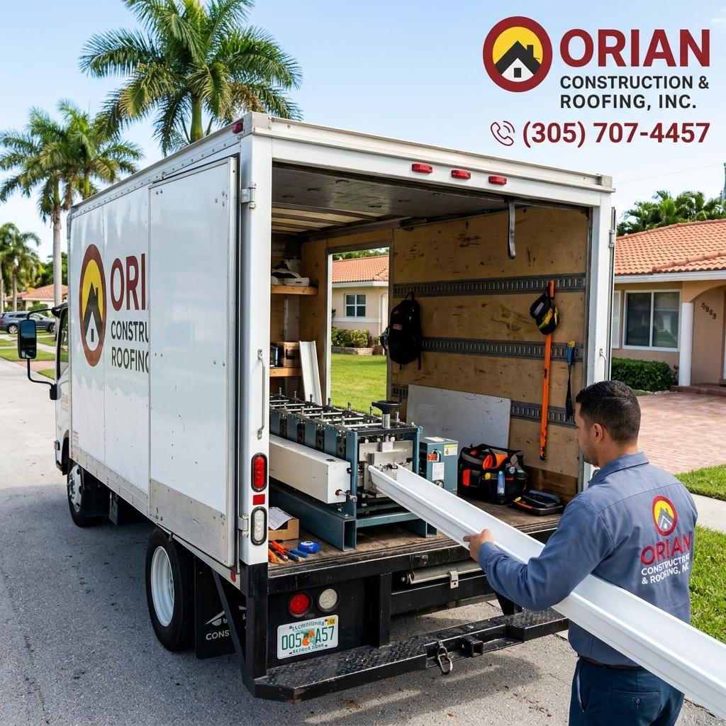Seamless Gutter Installation in Miami, FL
